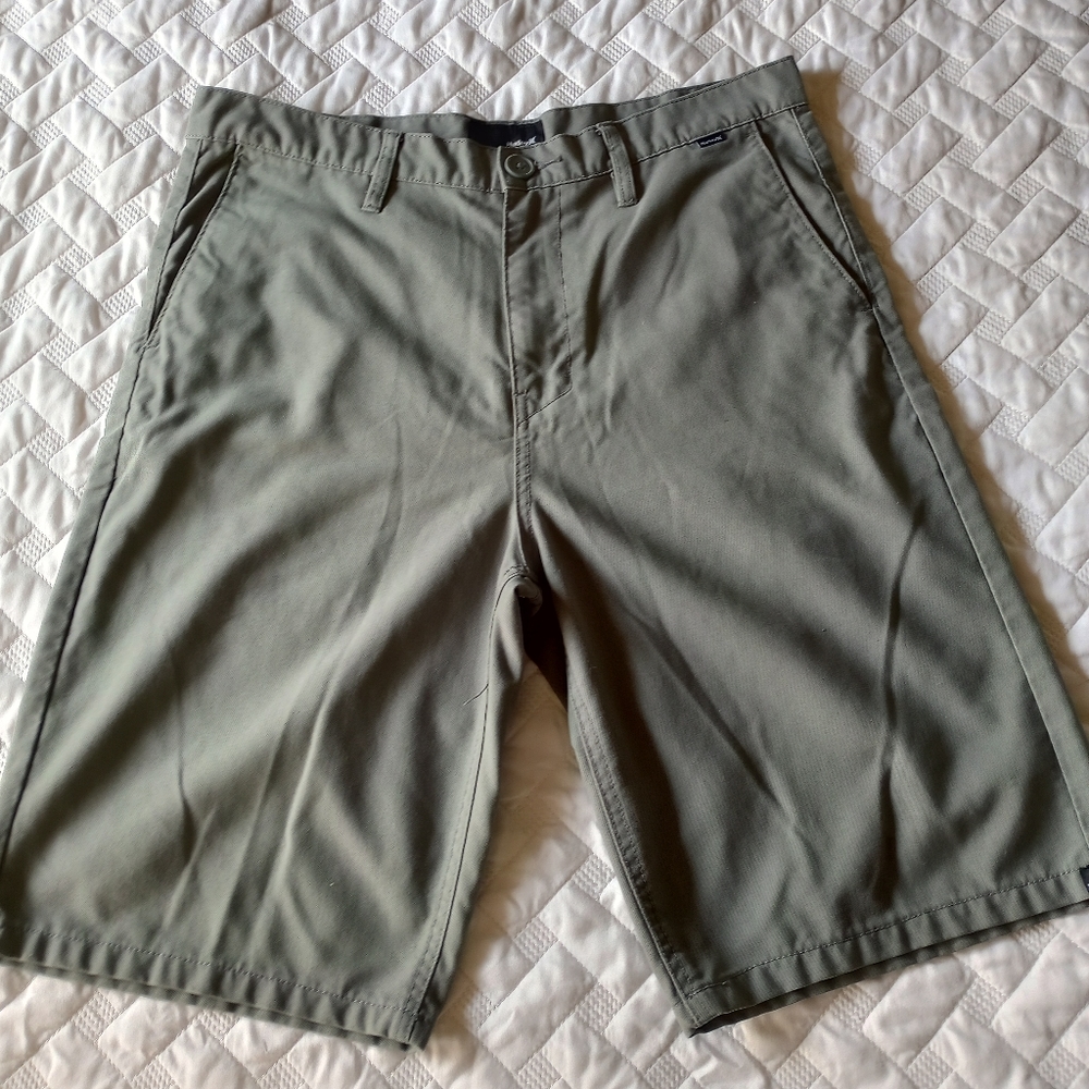 Men's Hurley dress/casual shorts dark grey like new